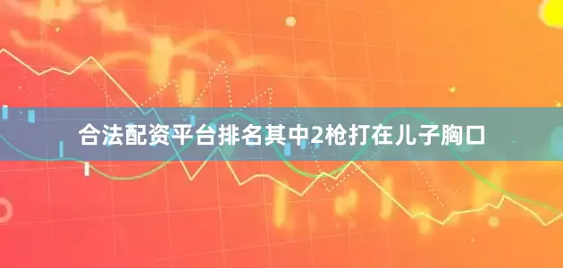 合法配资平台排名其中2枪打在儿子胸口